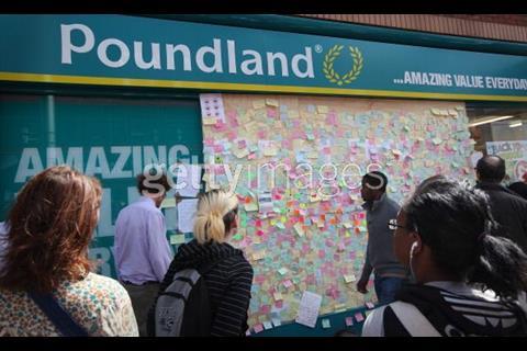 Poundland - messages of hope